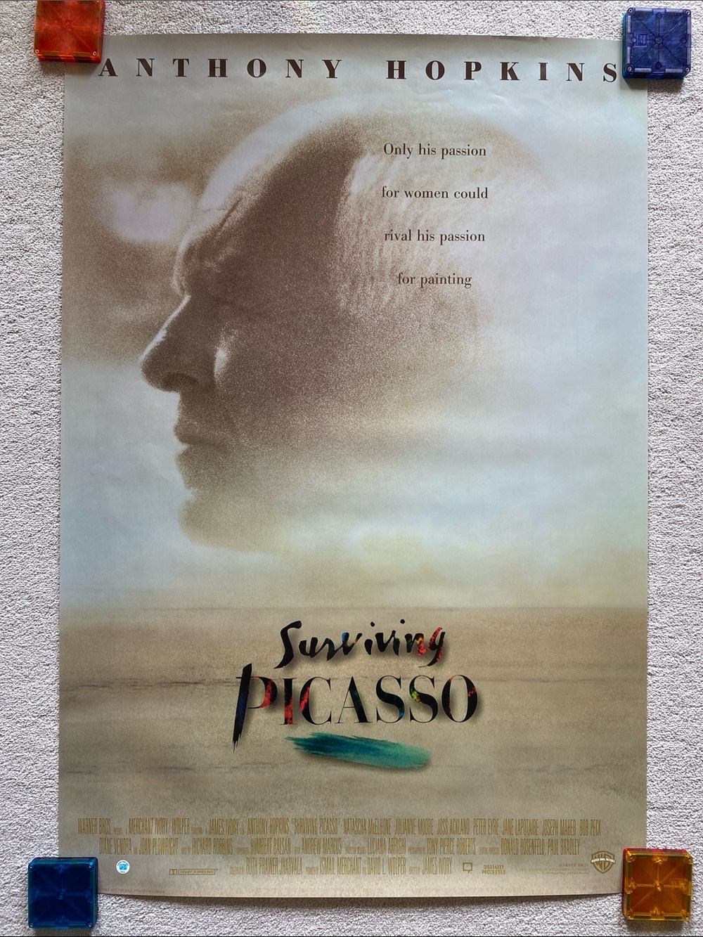 Vintage 1996 Surviving Picasso Movie Poster (B)